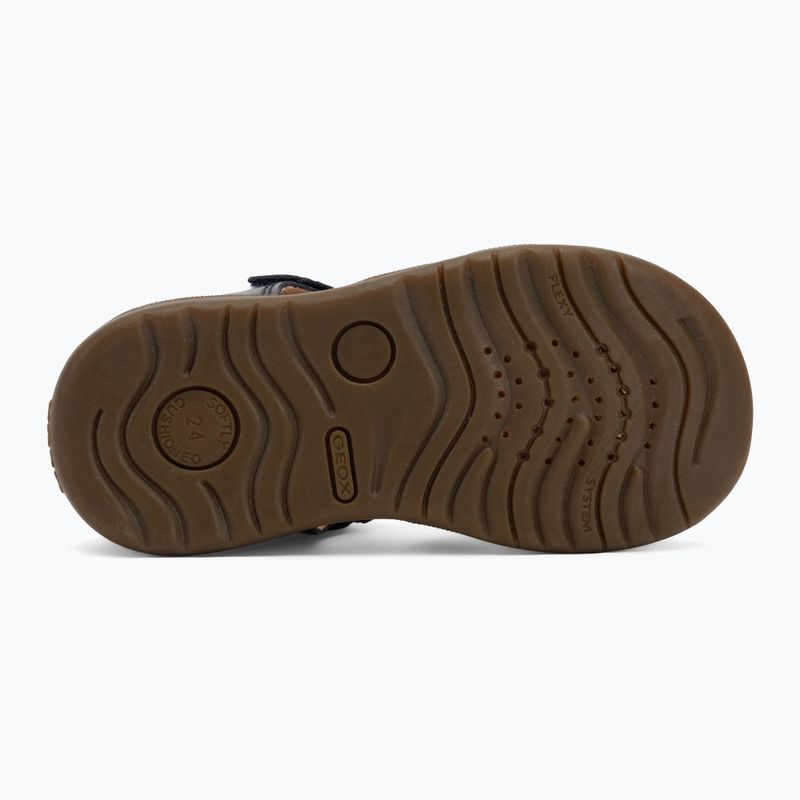 Vaikiški sandalai Geox Macchia navy/light blue 4