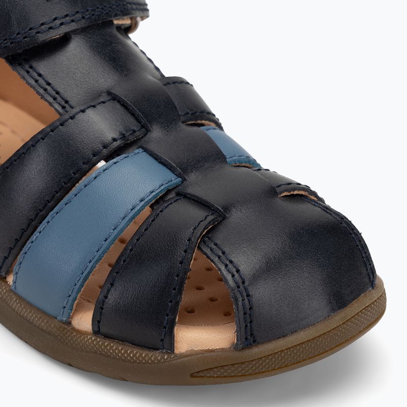 Vaikiški sandalai Geox Macchia navy/light blue 7