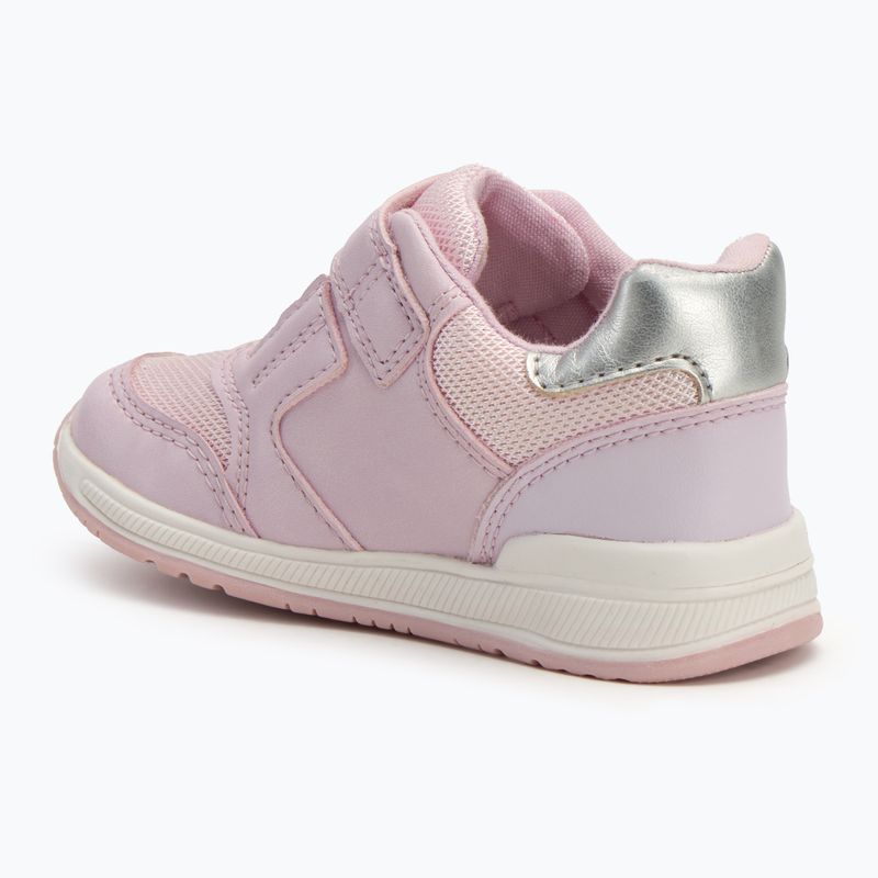 Vaikiški batai Geox Rishon pink / silver 3