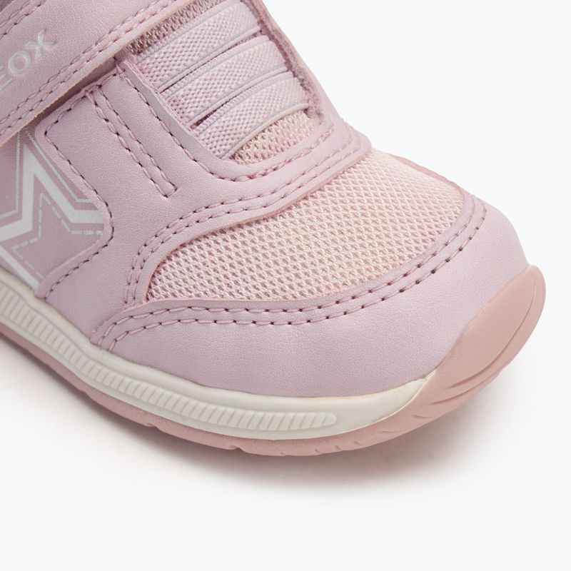 Vaikiški batai Geox Rishon pink / silver 7