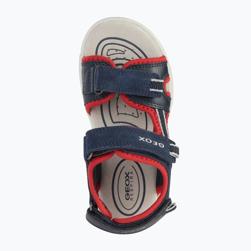 Paauglių sandalai Geox Alben ocean blue/red 13