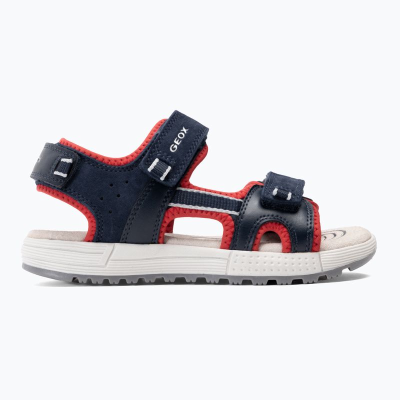 Paauglių sandalai Geox Alben ocean blue/red 2