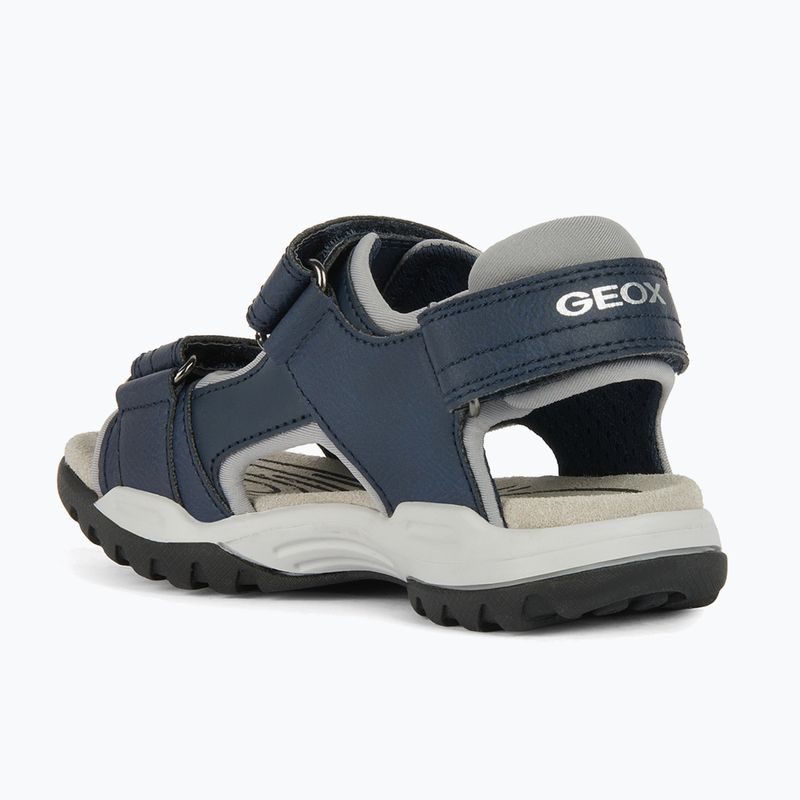 Paauglių sandalai Geox Borealis ocean blue/gold 10