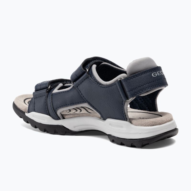 Paauglių sandalai Geox Borealis ocean blue/gold 3