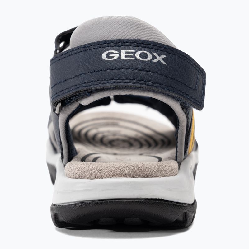 Paauglių sandalai Geox Borealis ocean blue/gold 6