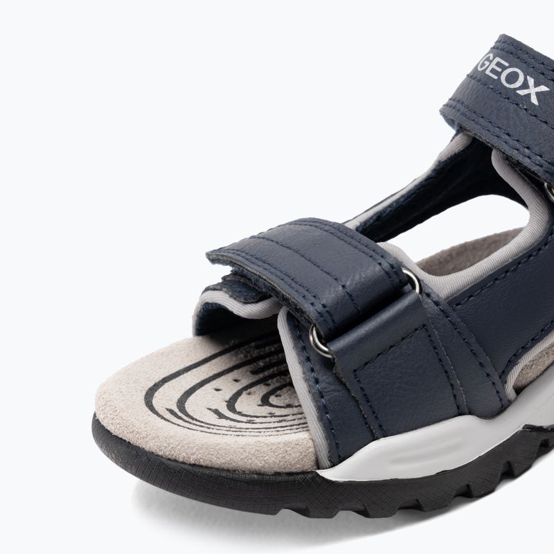 Paauglių sandalai Geox Borealis ocean blue/gold 7