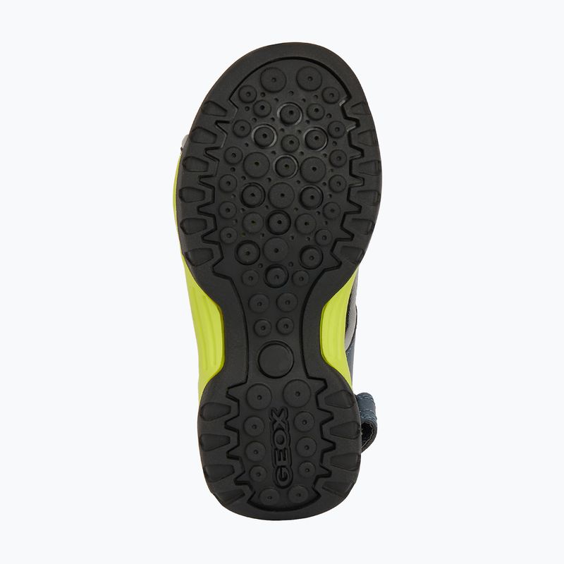 Paauglių sandalai Geox Borealis avio/lime 12