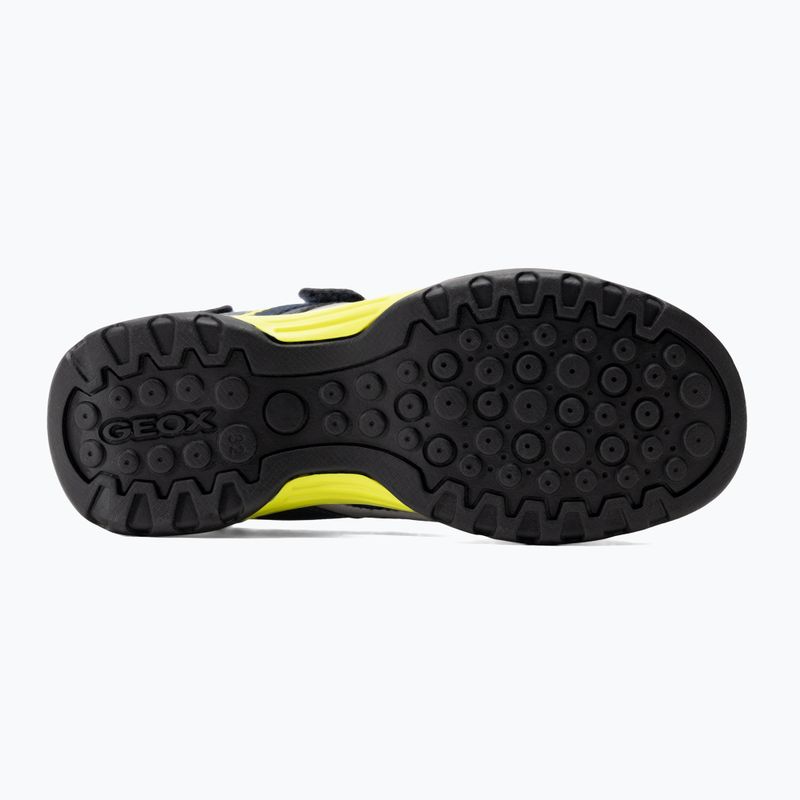 Paauglių sandalai Geox Borealis avio/lime 4