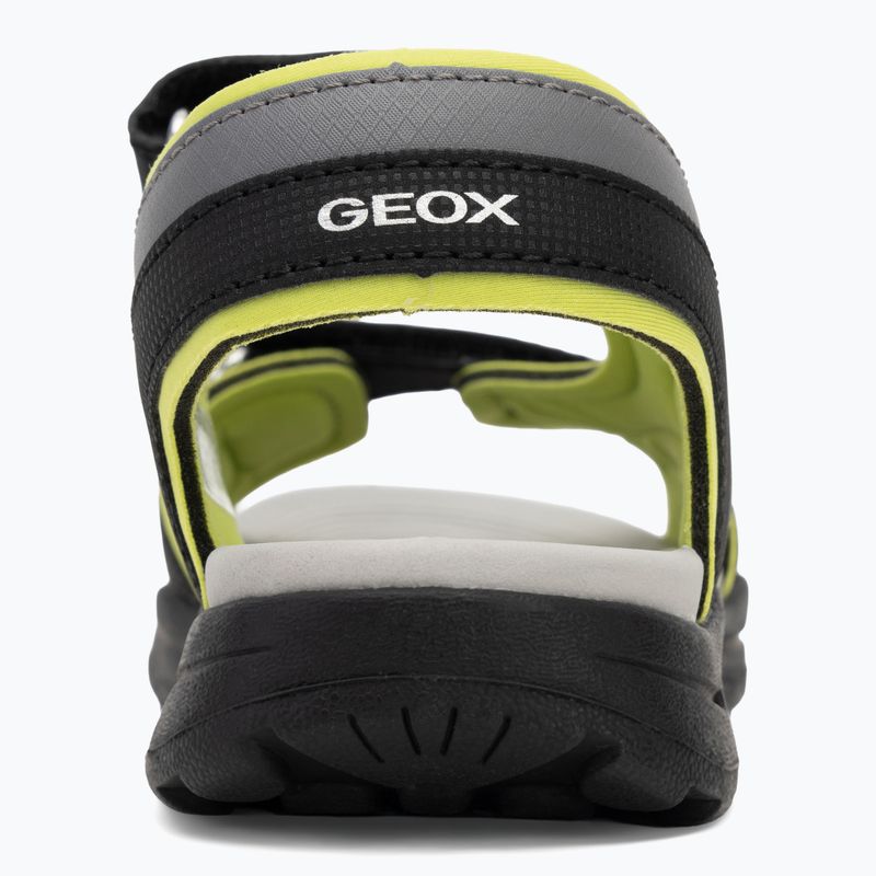 Vaikiški sandalai Geox Vaniett black/light green 6