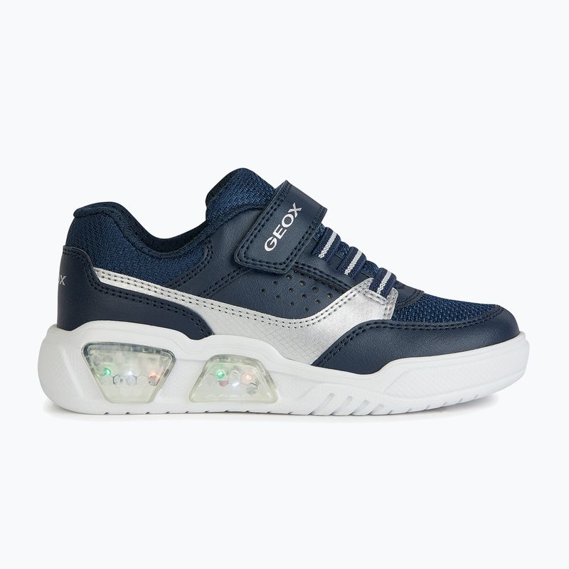 Paauglių batai Geox Illuminus ocean blue/silver 11