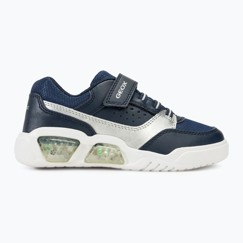 Paauglių batai Geox Illuminus ocean blue/silver 2