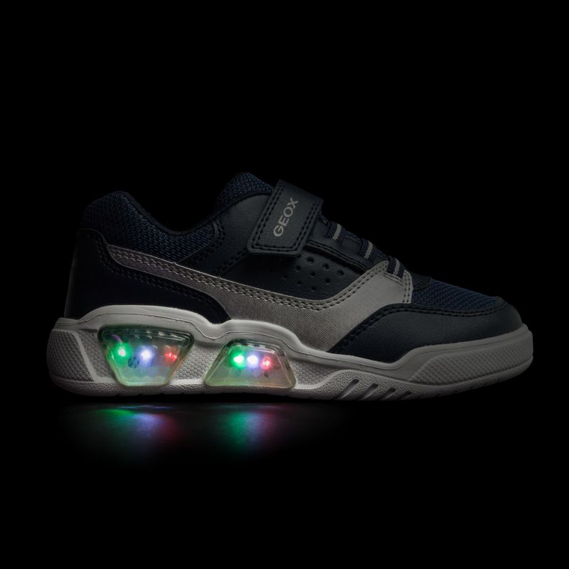 Paauglių batai Geox Illuminus ocean blue/silver 8