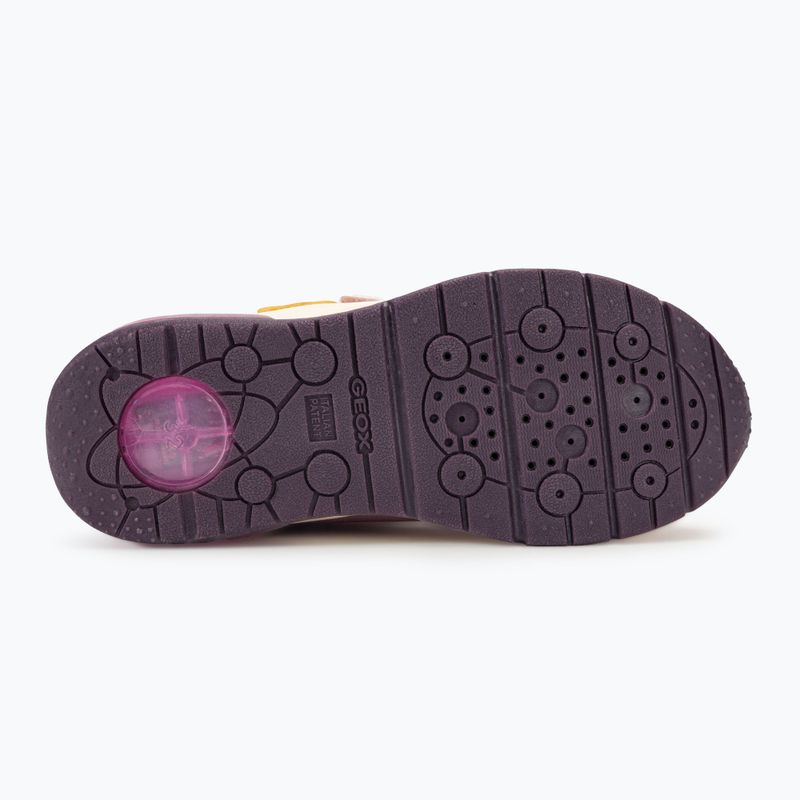 Paauglių batai Geox Spaceclub pink/light purple 4