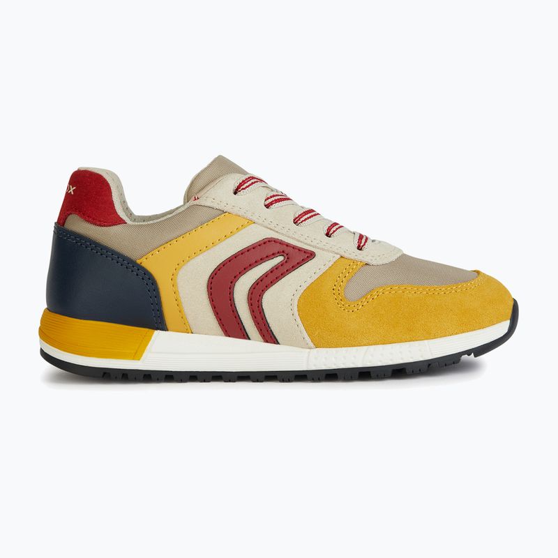 Paauglių batai Geox Alben beige/yellow 9