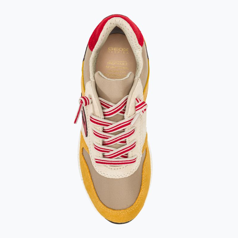 Paauglių batai Geox Alben beige/yellow 5