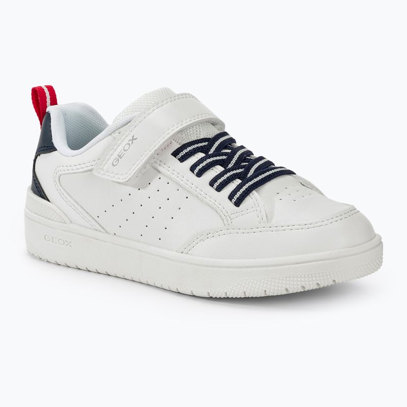 Paauglių batai Geox Washiba white/ocean blue
