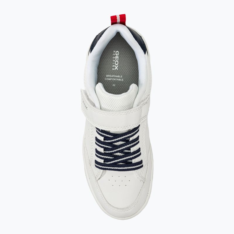 Paauglių batai Geox Washiba white/ocean blue 5