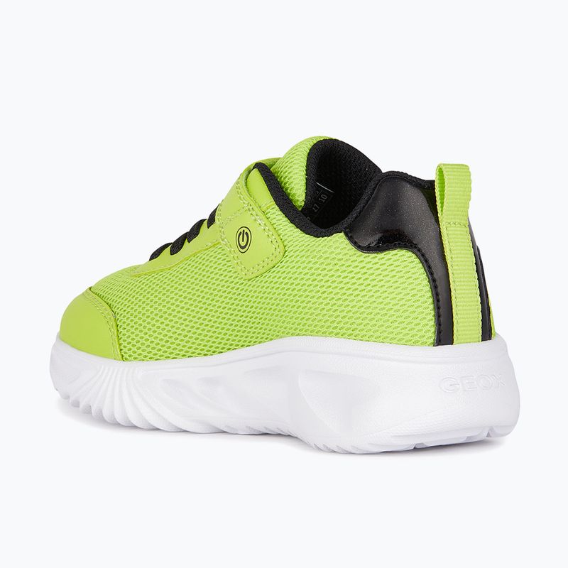 Paauglių batai Geox Assister lime/black 4