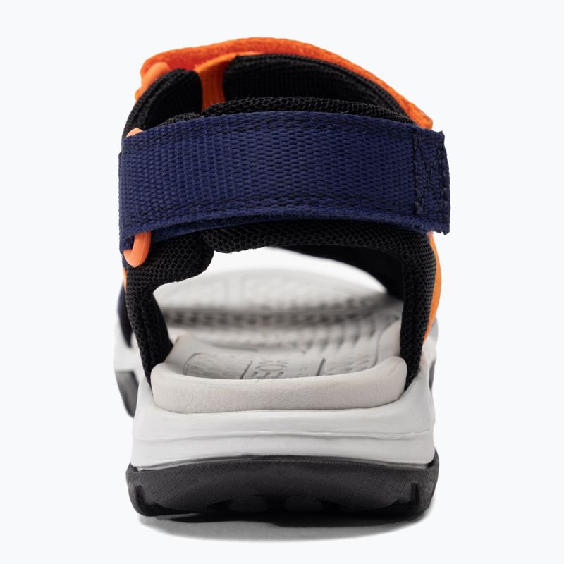 Paauglių sandalai Geox Borealis ocean blue/orange 6