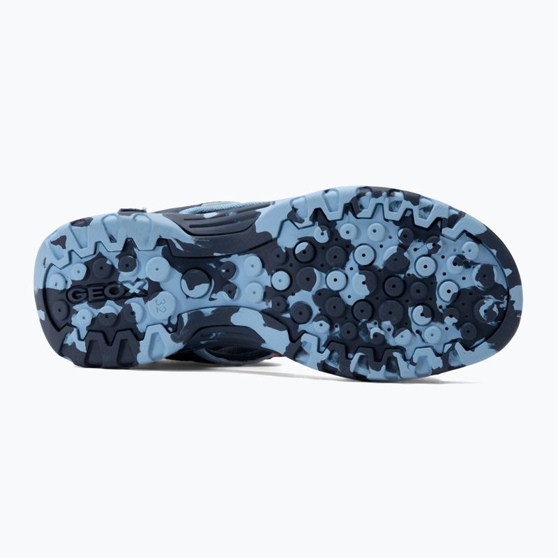 Paauglių sandalai Geox Borealis j.blue/ocean blue 4