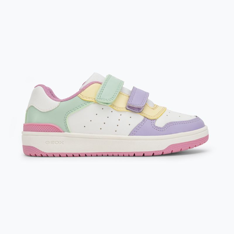 Paauglių batai Geox Washiba white/multicolor 2