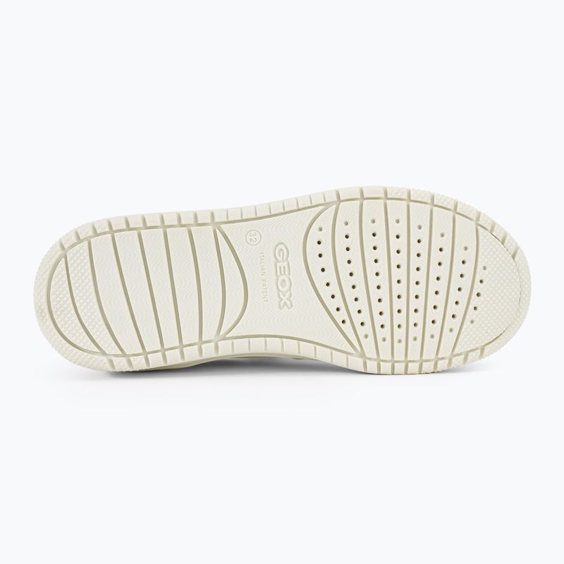 Paauglių batai Geox Washiba white/black 4