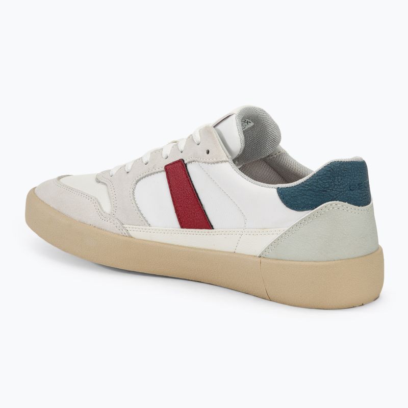 Vyriški batai Geox Affile white/red 3