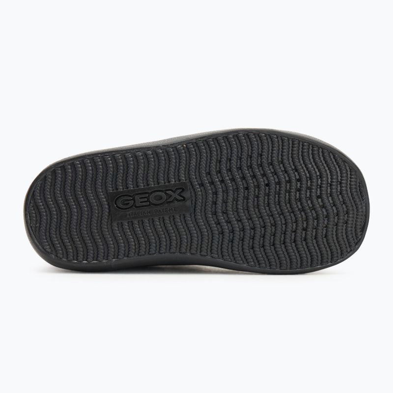 Vaikiški batai Geox Gisli black/dark orange 4
