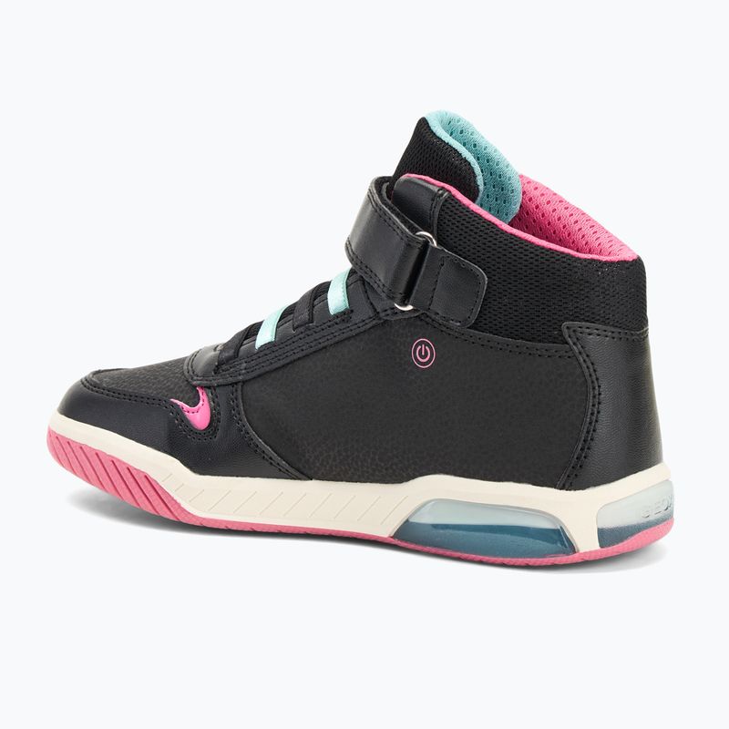 Vaikiški batai Geox Inek black / aqua 3
