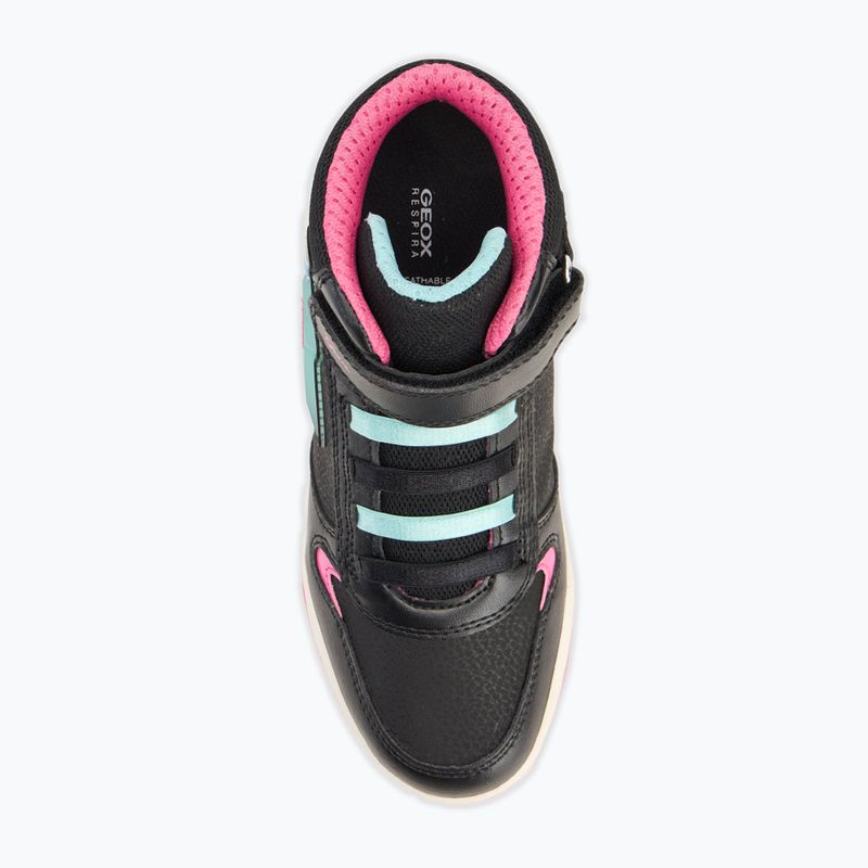 Vaikiški batai Geox Inek black / aqua 5