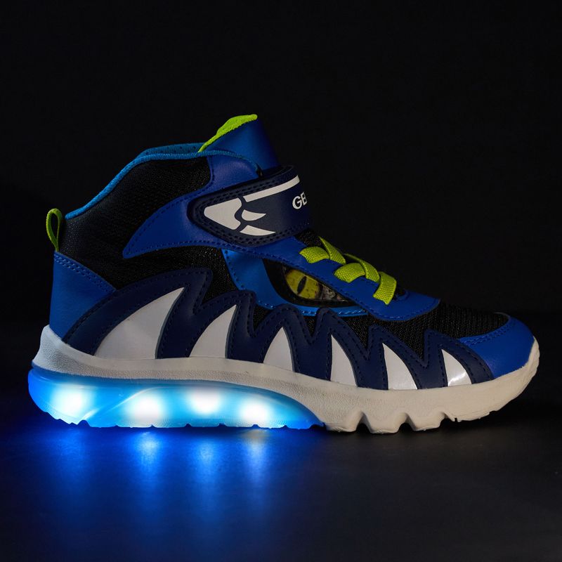 Vaikiški batai Geox Ciberdron navy/lime green 8