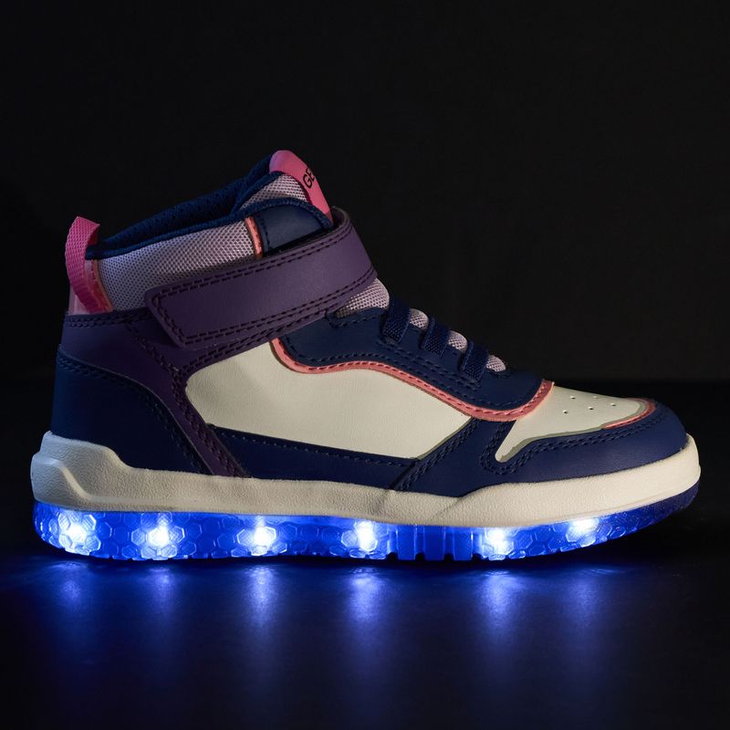 Vaikiški batai Geox Buzzerlight navy/dark purple 8