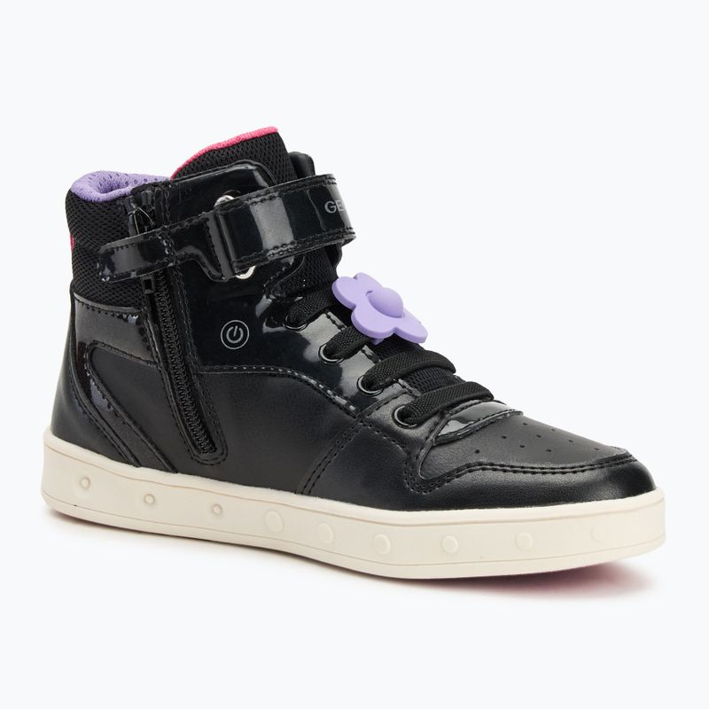 Vaikiški batai Geox Skylin black/fuchsia 8