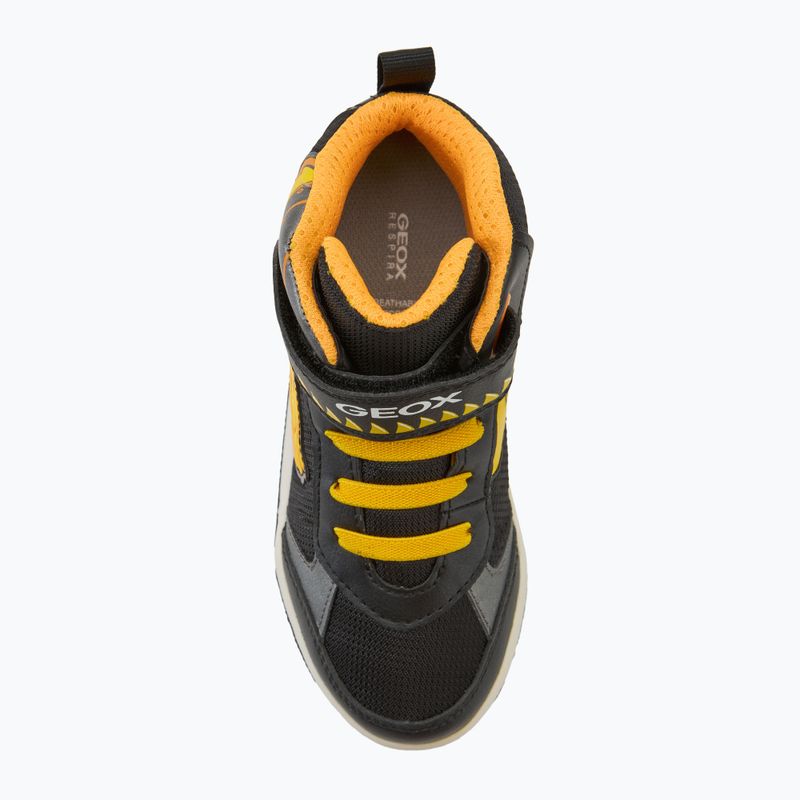 Paauglių batai Geox Inek black/yellow 5