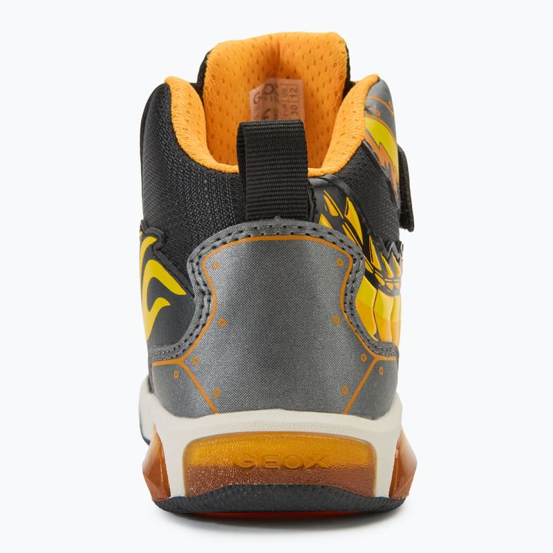 Paauglių batai Geox Inek black/yellow 6
