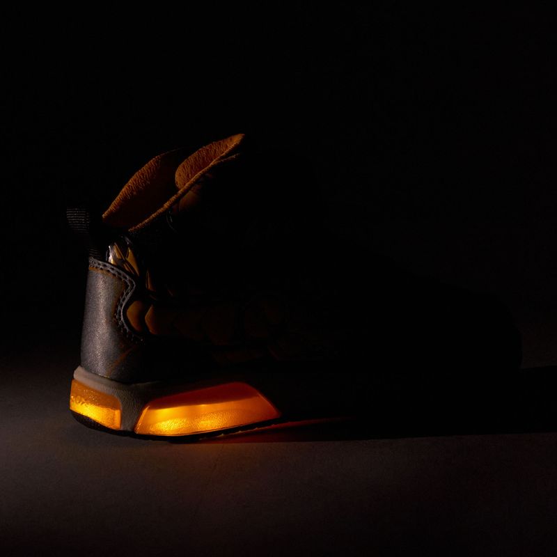 Paauglių batai Geox Inek black/yellow 8