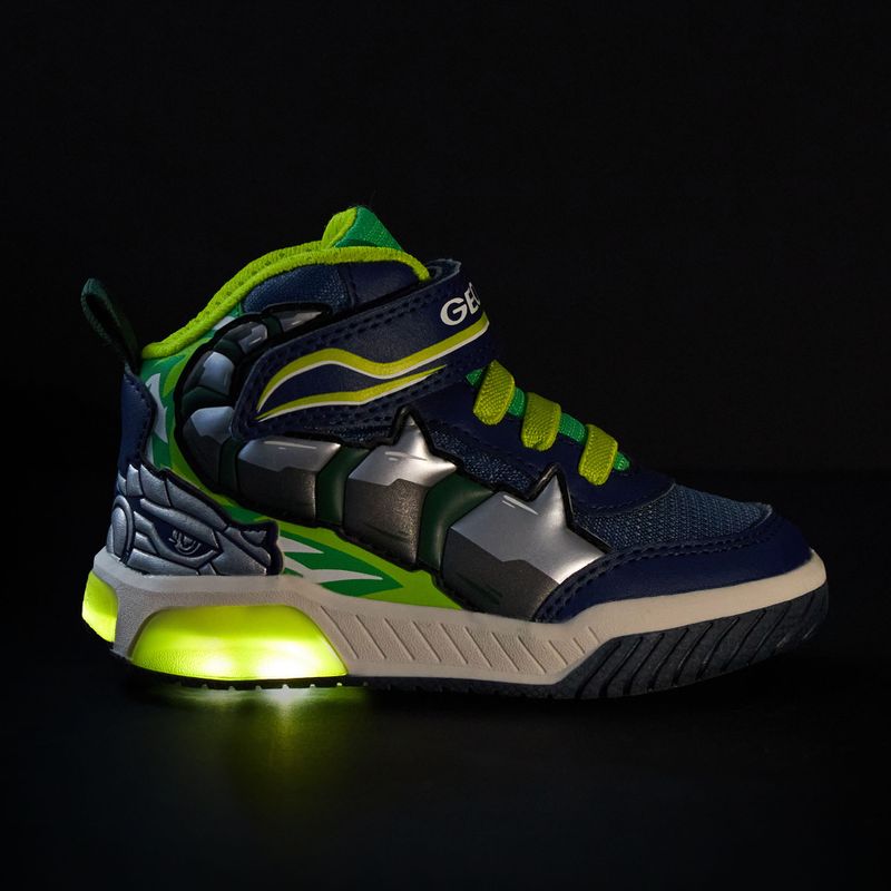 Vaikiški batai Geox Inek navy/lime green 8