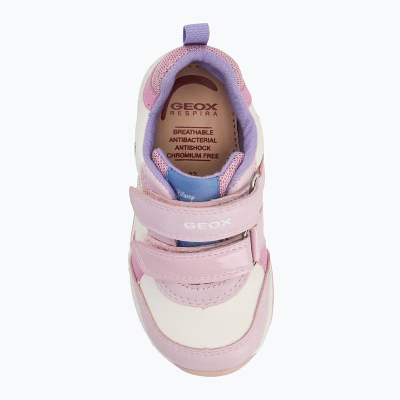 Vaikiški batai Geox Rishon white/pink 5