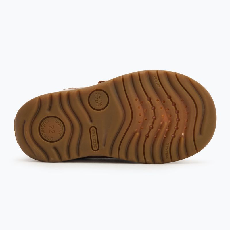Vaikiški batai Geox Macchia cognac 4