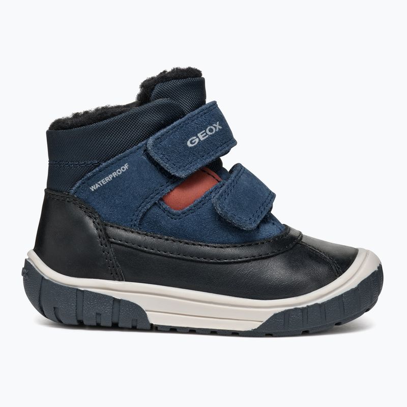 Vaikiški sniego batai Geox Omar black / navy 2