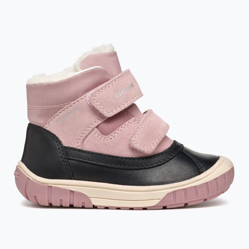 Vaikiški sniego batai Geox Omar black / pink 9