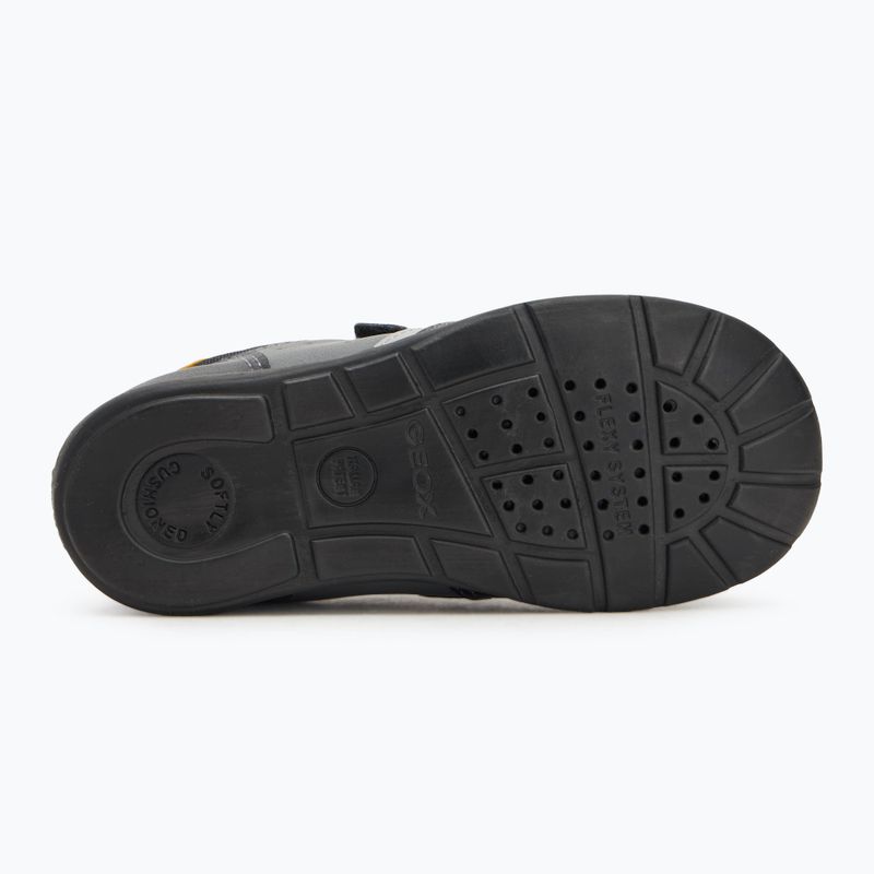 Vaikiški batai Geox Elthan black/ochre 4