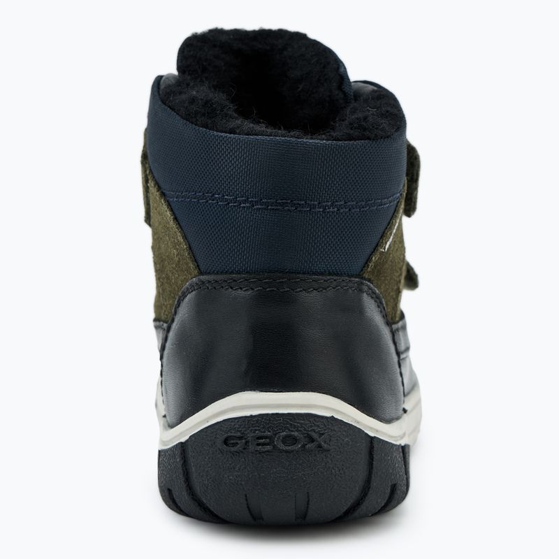 Vaikiški sniego batai Geox Omar black / dark green 6