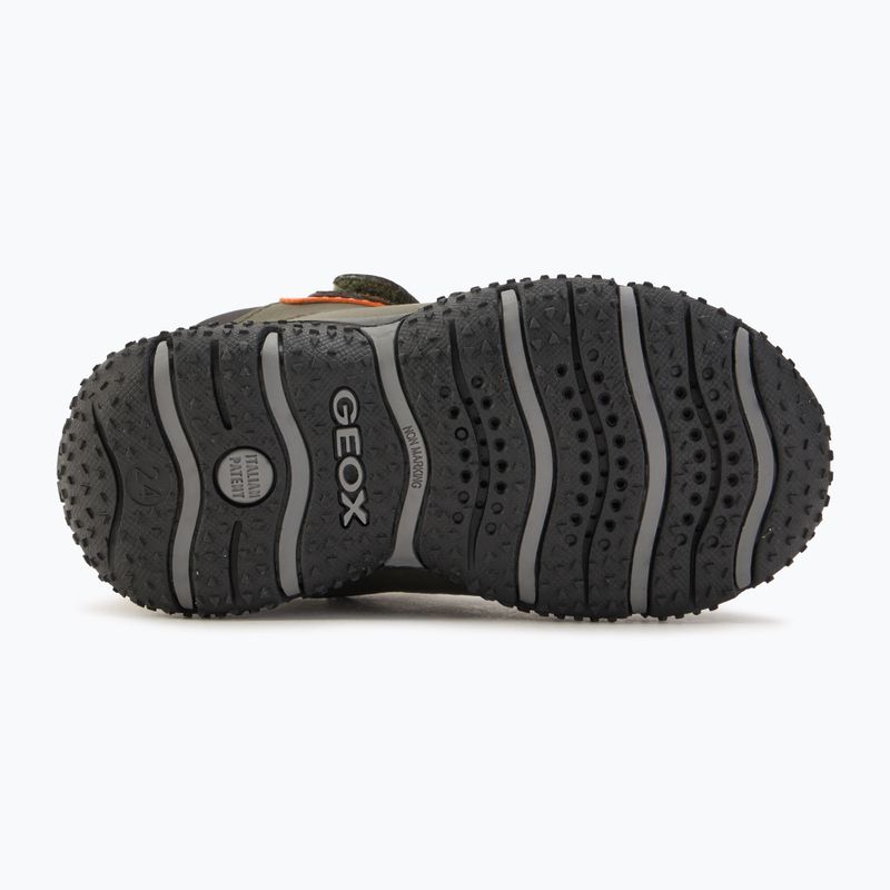 Vaikiški batai Geox Baltic ABX dark green/orange 4
