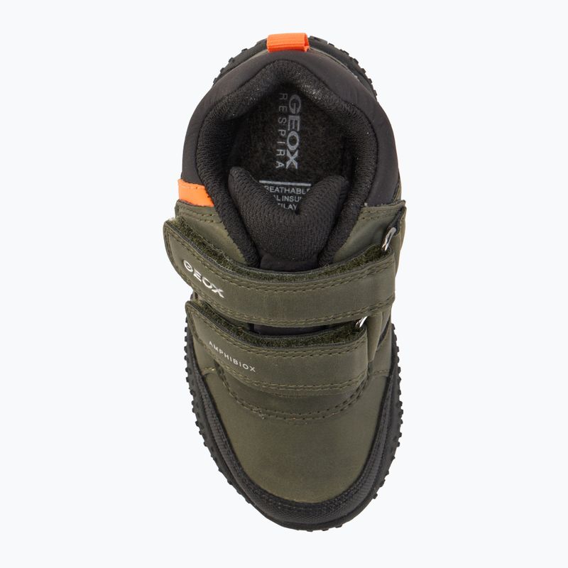 Vaikiški batai Geox Baltic ABX dark green/orange 5