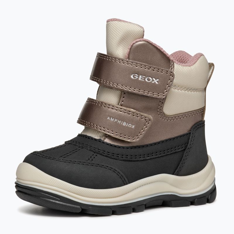 Vaikiški batai Geox Flantil ABX black/dark beige 10