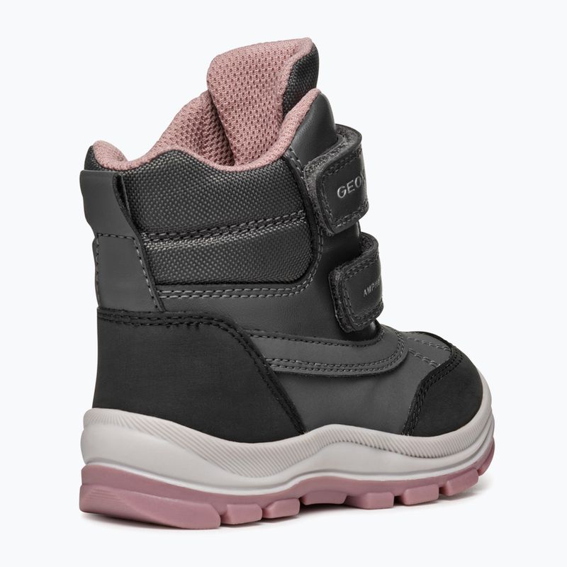 Vaikiški batai Geox Flantil ABX anthracite/dark pink 12