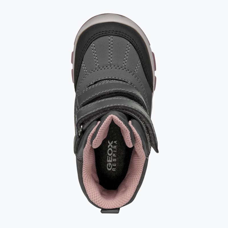 Vaikiški batai Geox Flantil ABX anthracite/dark pink 13