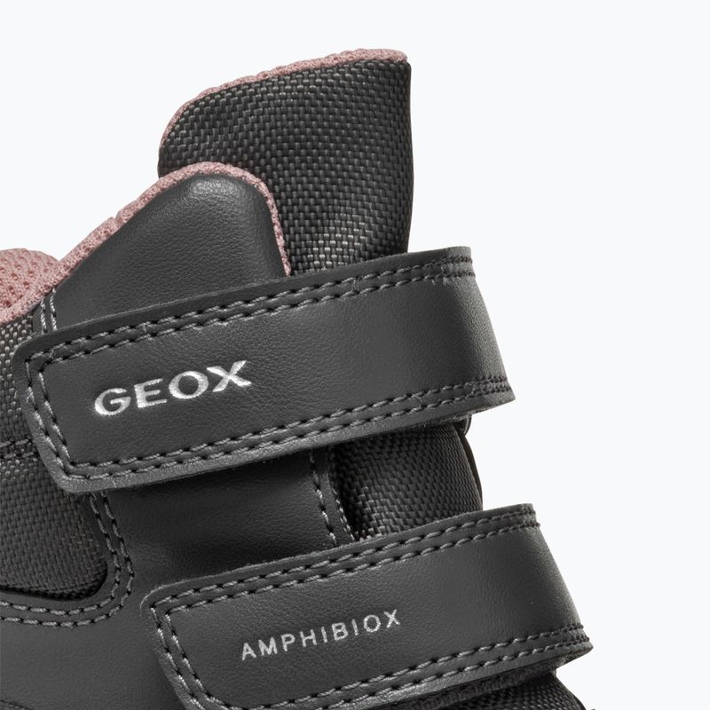 Vaikiški batai Geox Flantil ABX anthracite/dark pink 14