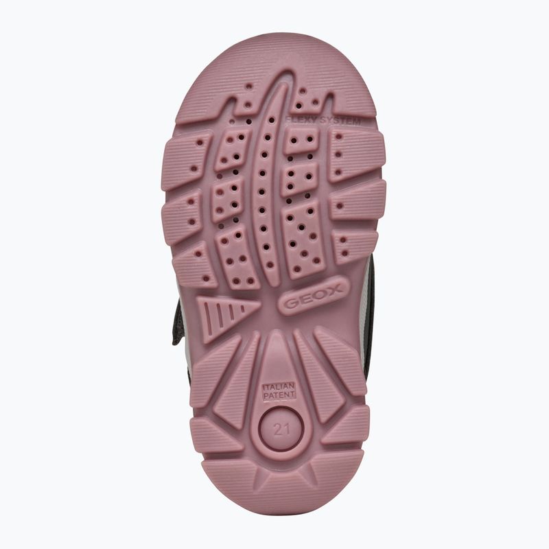 Vaikiški batai Geox Flantil ABX anthracite/dark pink 15